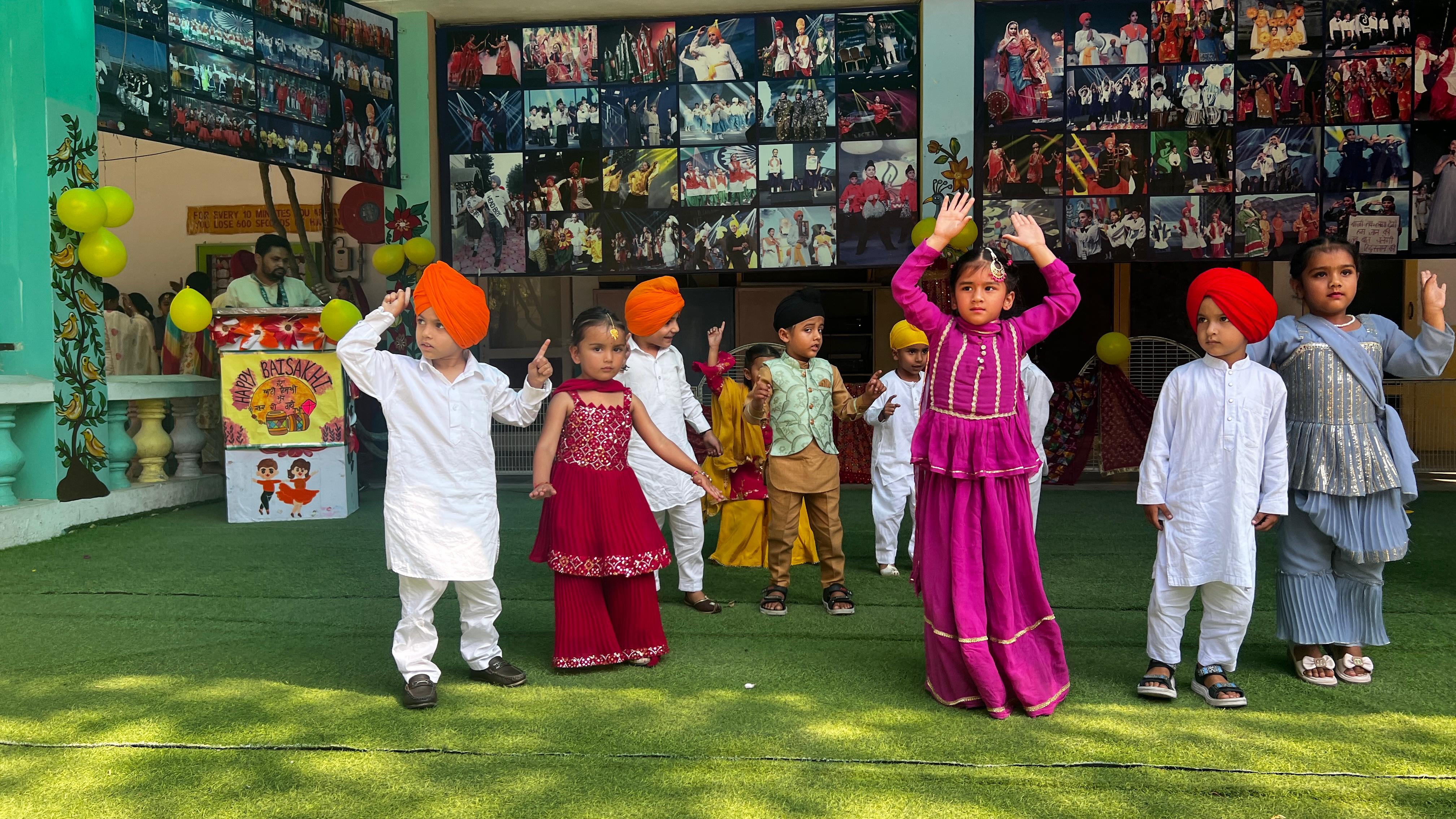 Basant 2025 - Group photo under festive decor